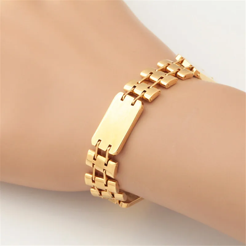 Браслет для мужчин и женщин Модные Винтажные амулеты золотого цвета браслеты