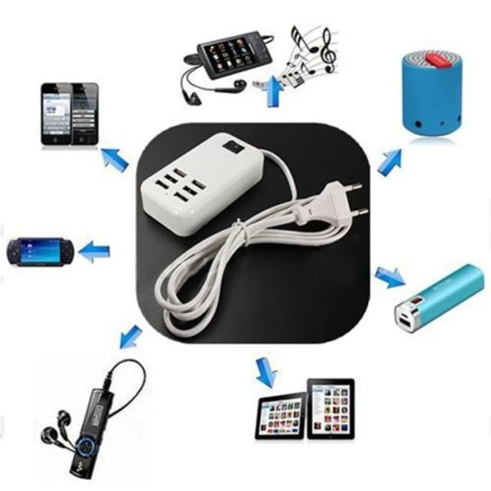 Зарядное устройство для телефона с 6 USB портами 25 Вт 5 А|Зарядные устройства