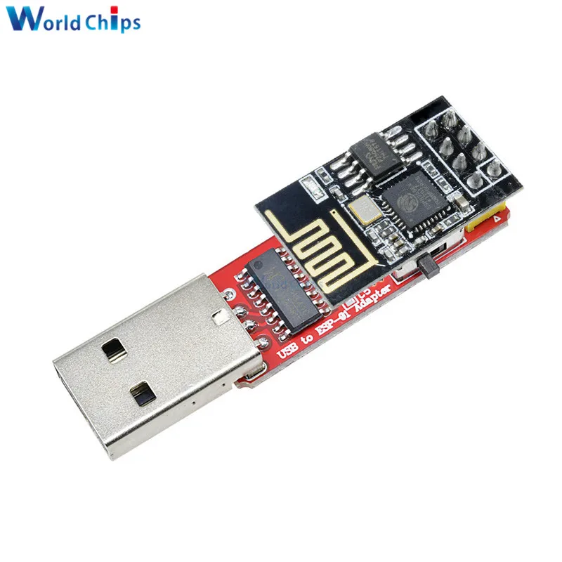 Плата разработки беспроводного Wi Fi ESP01 ESP01S модуль CH340G CH340 USB к ESP8266