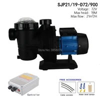 72V 900watts Solar Pool Water Pump ,solar powered swimming pool pumps, solar pump for pool SJP21/19-D72/900