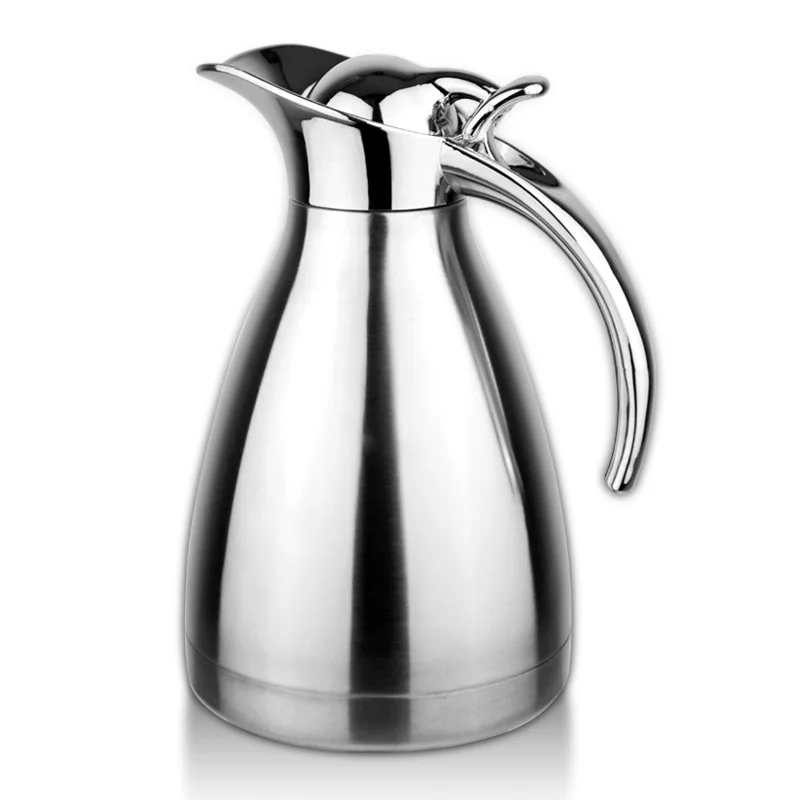 1 л 5 2 кофейник из нержавеющей стали термос с вакуумной изоляцией
