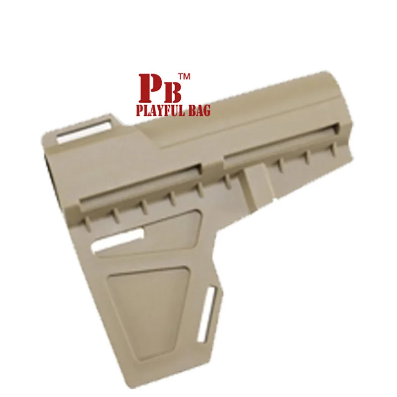 PB игривый мешок новая модель гелевый шариковый пистолет jinming9 нейлон KAK tomahawk gunstock обновленный материал крепление Скоба аксессуар KI24 - Цвет: 1pcs