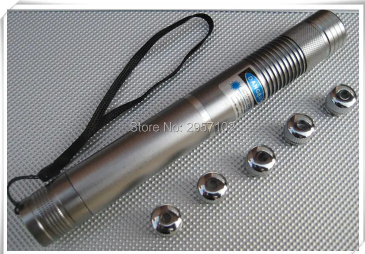 

Strong power military 500w 500000m Blue laser pointers 450nm Flashlight Light Burn Match Candle Lit Cigarette Wicked Hunting