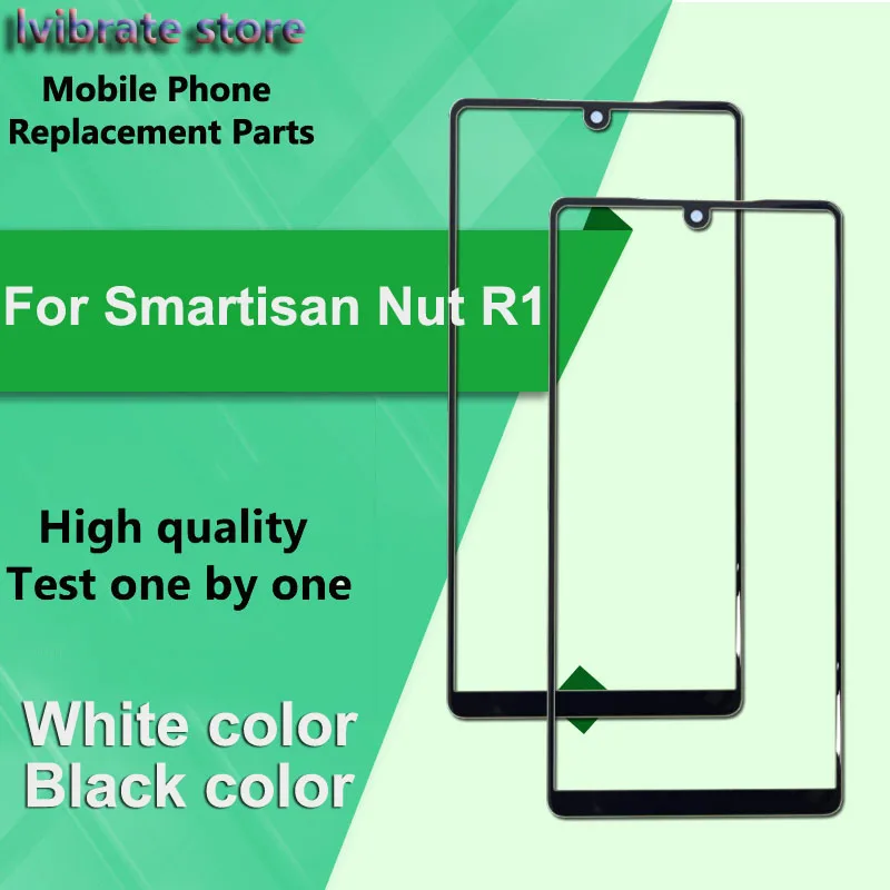 Для Smartisan Nut R1 DE106 передняя внешняя стеклянная линза сенсорная панель Замена