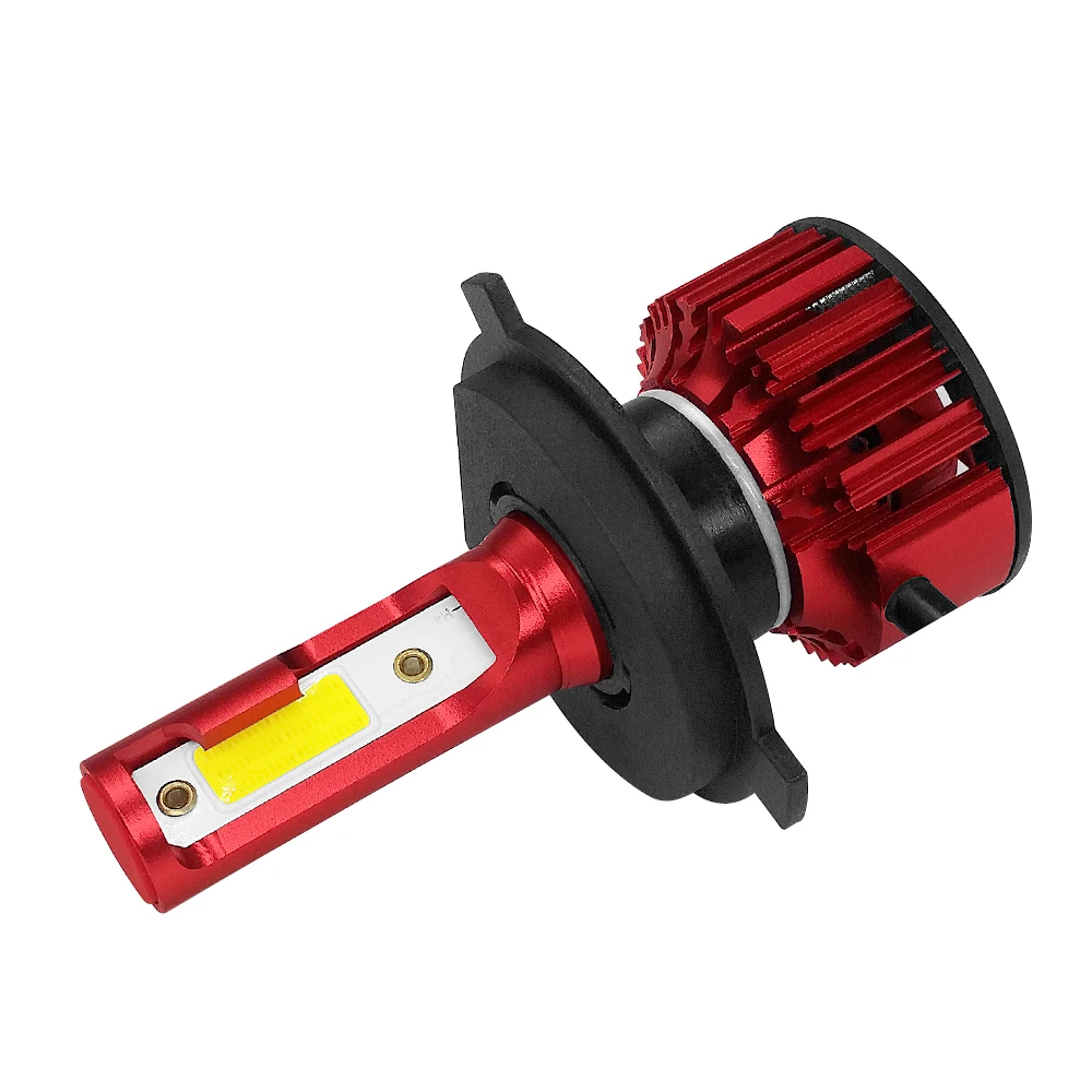 Автомобильные фары 2 шт./лот автомобильные мини лампы H4 светодиодные комплект 9003