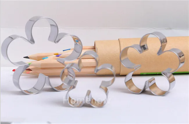 Классическая форма для вырезания лепестков роз 3 шт./лот маффинов кексов