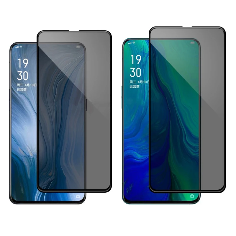 9H полное покрытие из закаленного стекла для OPPO Reno ACE 2Z 2F 10X Zoom анти подсмотреть
