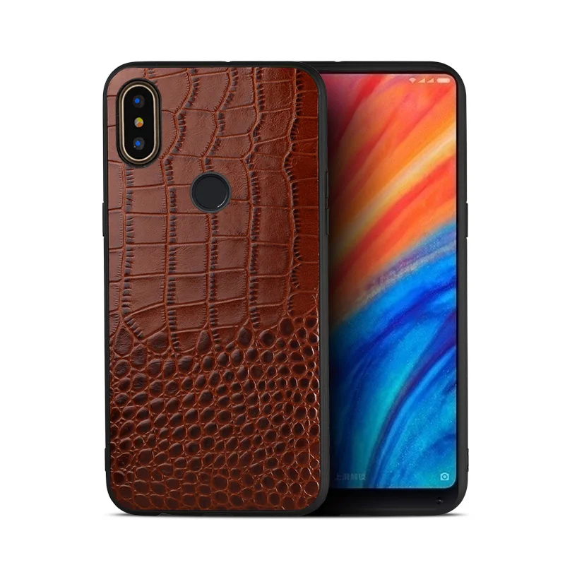 Чехол для телефона с крокодиловой текстурой Xiaomi Mi 6 8 A1 A2 lite Mix 2S Max 3 чехол из