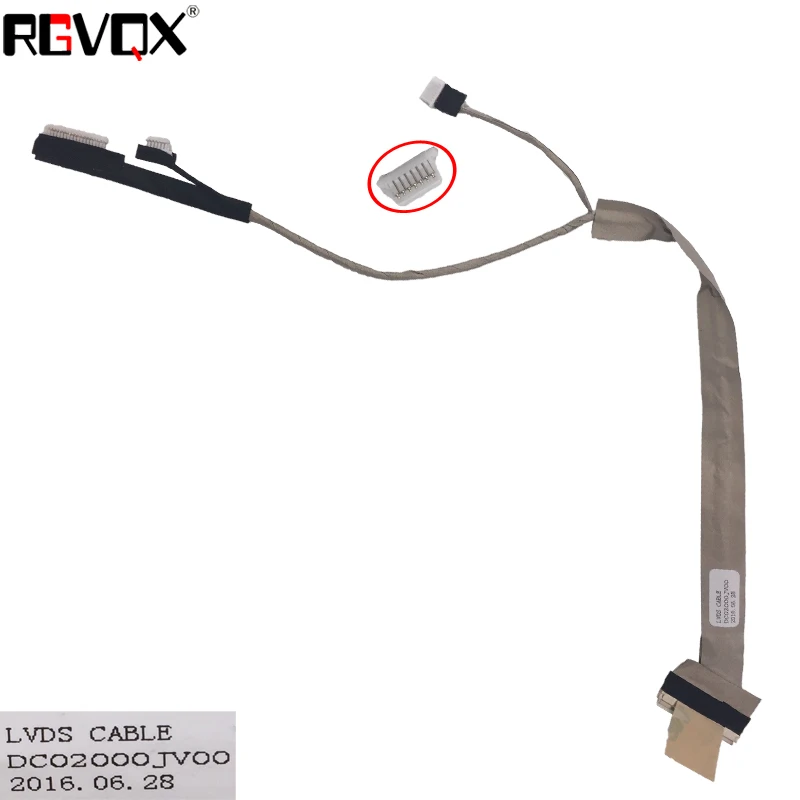 Новый кабель для ноутбука LENOVO G530 N500 G55 PN: DC02000JV00 ремонт ЖК LVDS кабель|laptop cable|lcd lvds
