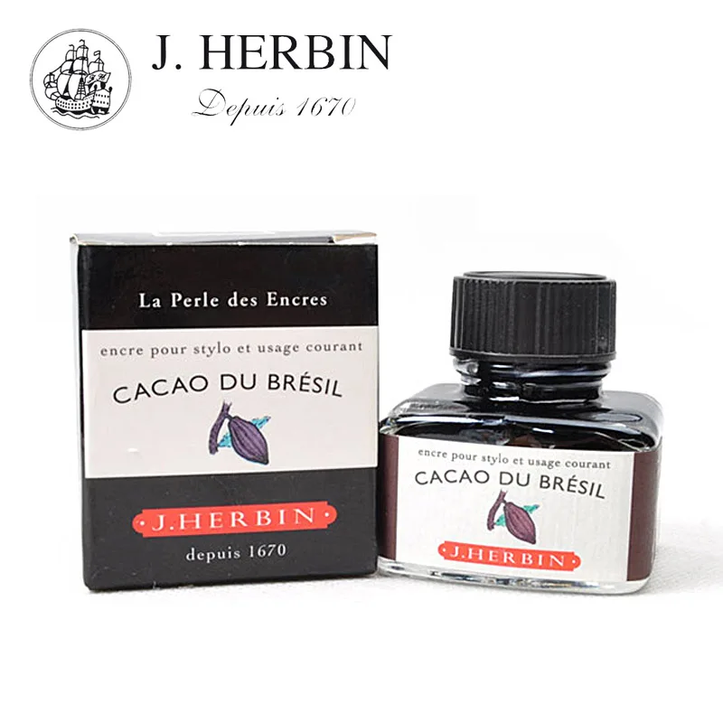 Чернила J.HERBIN для плавного письма цветная краска чернильная ручка чернила
