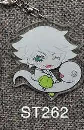 1 шт. аниме камисама Кисс Томоэ Miziki Miketsukami Shirakiin Inu x Boku SS Shirakiin Doubleside брелоки с принтом брелок - Цвет: 6
