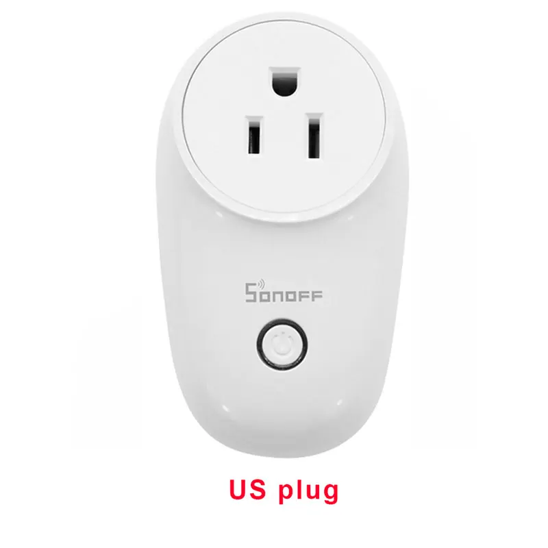 US PLUG Sonoff S26 WiFi умная розетка беспроводной штекер розетка переключатель домашней автоматизации для Amazon Assistant US/UK/CN/AU/EU - Комплект: US PLUG