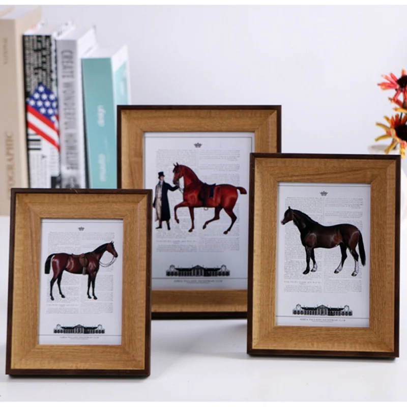 Новая деревянная многофункциональная фоторамка рамки для картин настенный