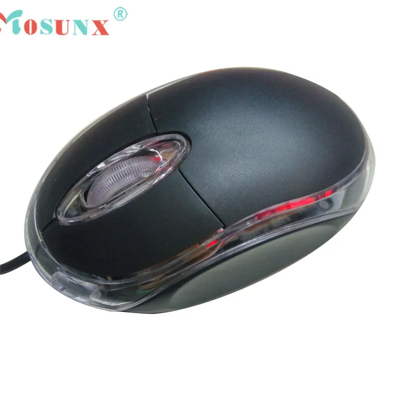 Мышь Компьютерная Mosunx Advanced 2018 проводная оптическая игровая мышь 1200 DPI для ПК
