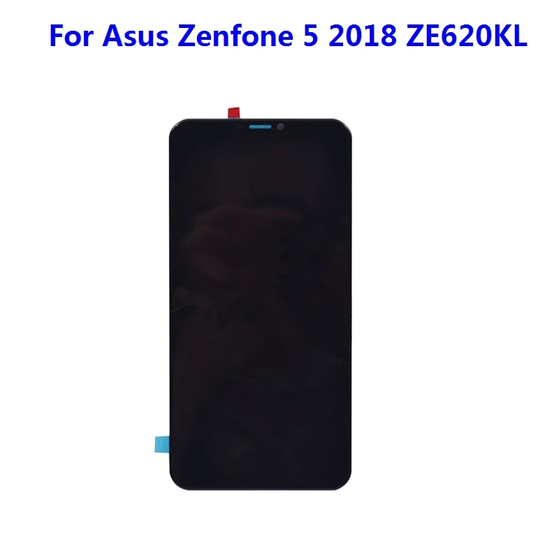 Для Asus Zenfone 5 2018 Gamme ZE620KL ЖК-дисплей кодирующий преобразователь сенсорного экрана в