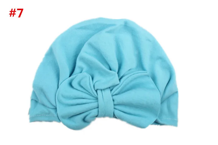 2018 Hot Sale Cute Baby Girl Bowknot Warm Winter Hat Children Girls Knitting Beanie Turban Head Wrap Cap Pile | Детская одежда и