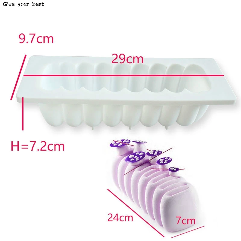 Силиконовая форма для торта мороженое шифон торты сковорода выпечки украшения