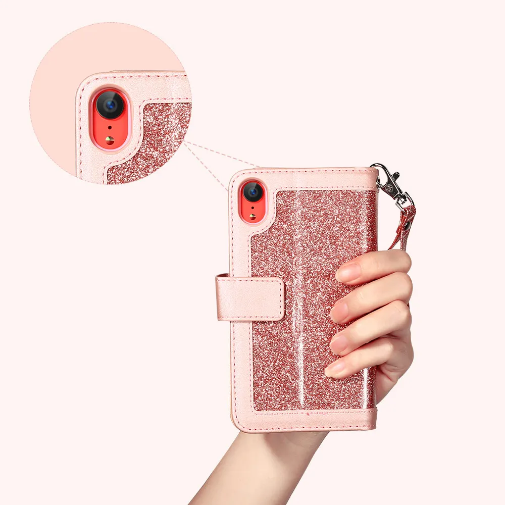 Кожаный чехол на молнии KISSCASE для Samsung Galaxy S8 Plus S10 S9 S7 Edge чехлы Note 9 8 A6 | Мобильные