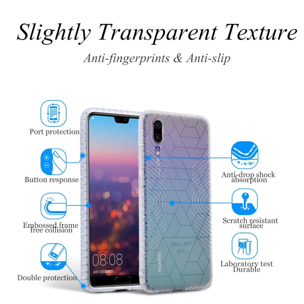 FLOVEME Модный чехол для телефона Huawei P30 P20 Lite Pro мягкий из ТПУ Mate 20 противоударный Fundas