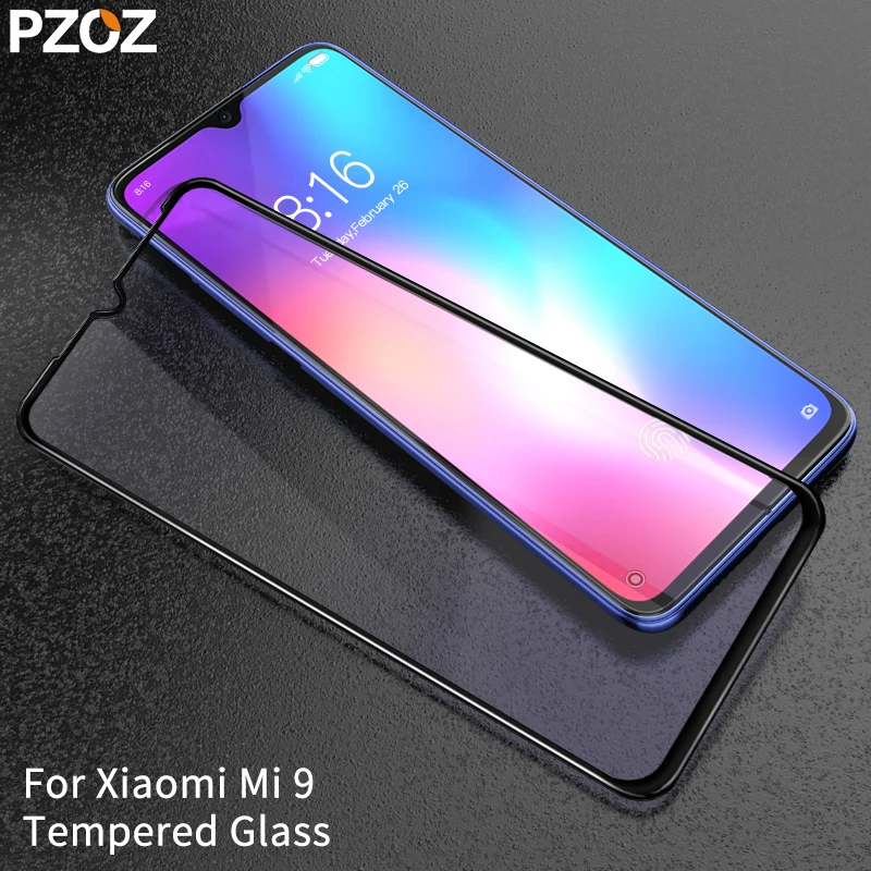 Закаленное стекло PZOZ для Xiaomi Mi Note 10 9 CC9 Pro CC9e 8 5X 6X Mix 3 2 2S A2 Lite A3 Pocophone F1 защита экрана