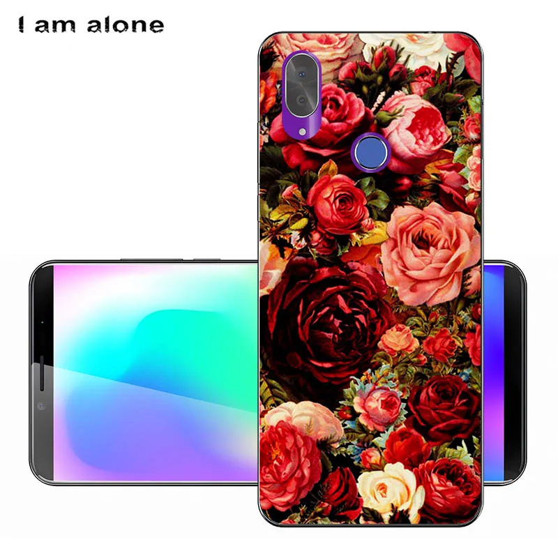 Solf TPU W44 Чехлы для телефонов I am alone, для Cubot X19, 5,93 дюйма, мягкие, TPU, для мобильных телефонов, милые, модные, с мультяшным принтом, для Cubot X19, сумки - Цвет: Solf TPU W44
