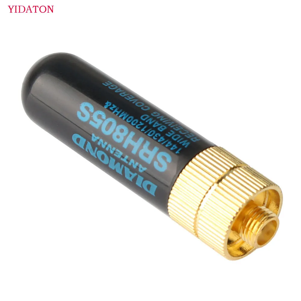 YIDATON для Baofeng UV 5R BF 888S Портативный радио алмаз SRH805S SMA F Женский антенны 5 см