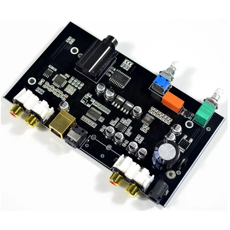 PCM5100 цифро аналоговый преобразователь USB Оптическое волокно RCA DAC декодер плата 96