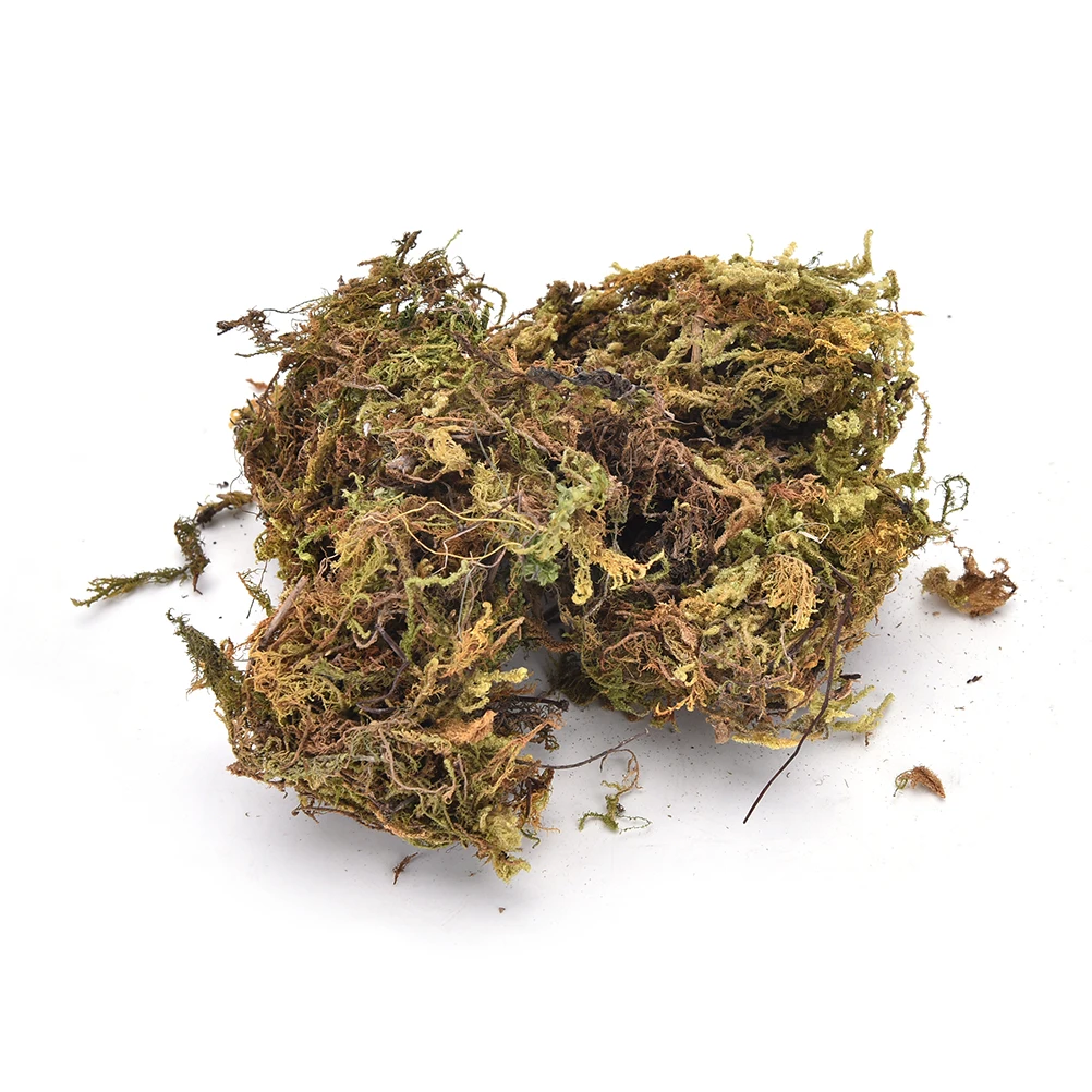 10 г/пакет Искусственный мох декоративные растения ваза шелковые цветы