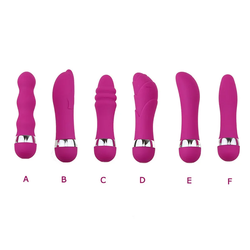 Мини вибратор 6 стилей реалистичный для точки G волшебная палочка массажер