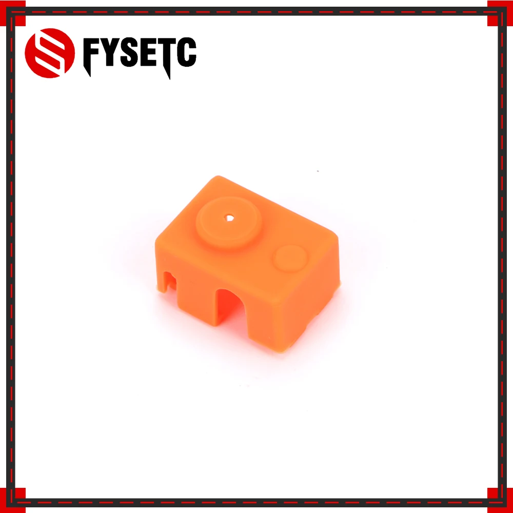 3pcs Updating PT100 Block Silicone Sock Kit Orange For E3D DIY V6 Hotend Prusa i3 MK3 Ultimaker 3D Printer Heated | Компьютеры и офис