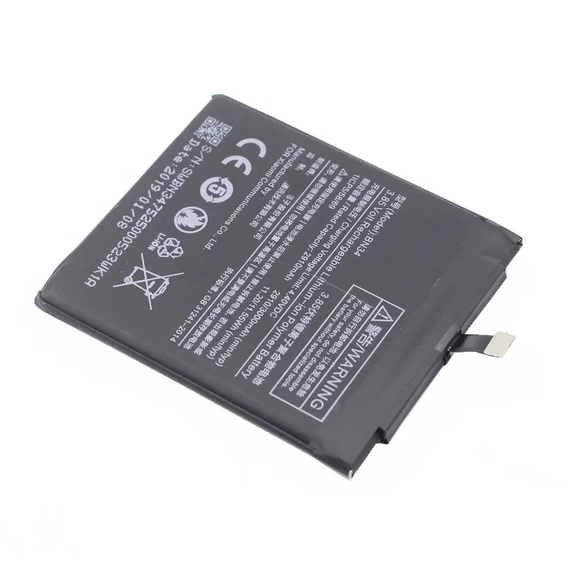 Ciszean 1x BN34 3 8 V 3000mAh Сменный аккумулятор для Xiaomi Redmi 5A 5 0 ɻN34/Redmi 7 &quotаккумулятор