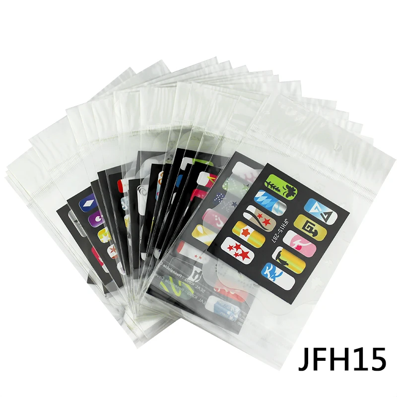 OPHIR Set16 200 Аэрограф для дизайна ногтей трафарет дизайн 20 листов шаблонов набор