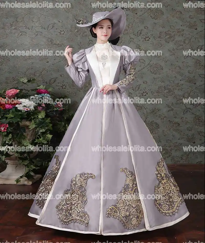 Новое поступление бальное платье Рококо барокко Марии Антуанетты 18th века