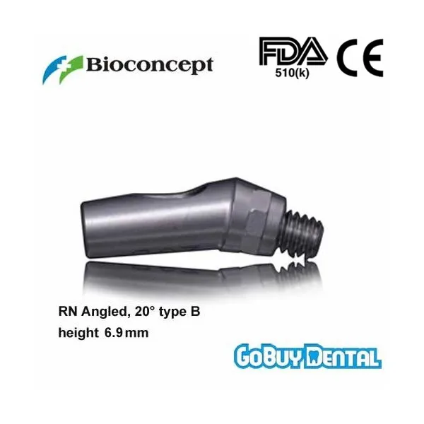 Straumann Compatible RN Angled Abutment 20 type B height 6.7mm Long(Regular Neck) | Красота и здоровье