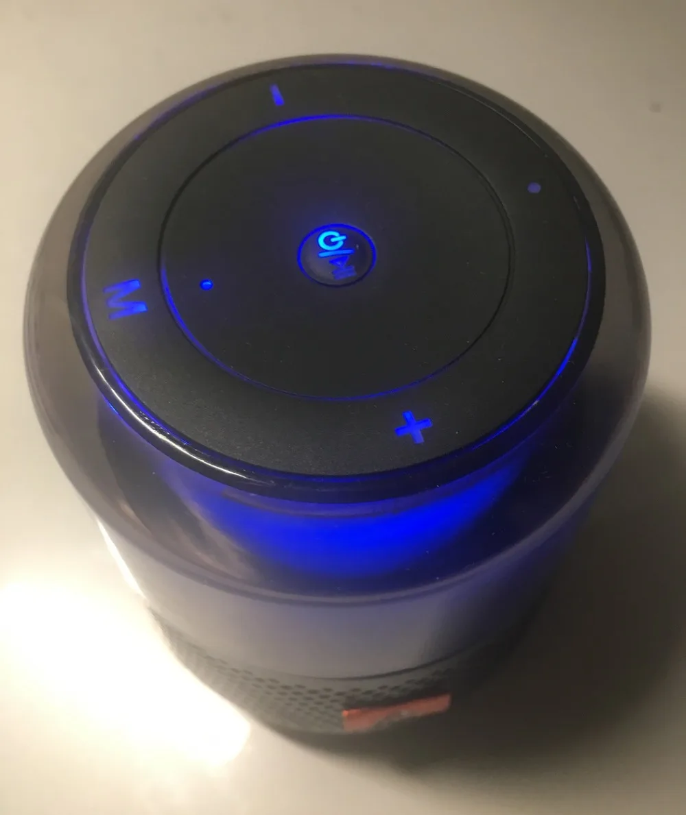 CrazyCube Allure светодиодный беспроводной портативный Bluetooth динамик 360 объемный стерео лучше чем harman kardon jbl с fm tf картой mp3