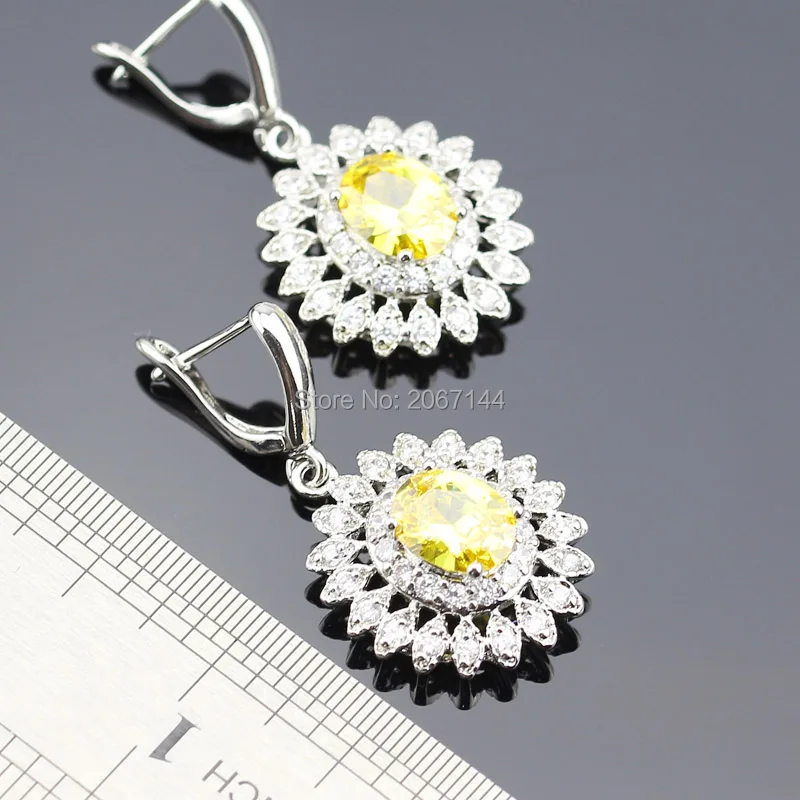 Набор украшений для женщин 925 логотип Серебряный цвет