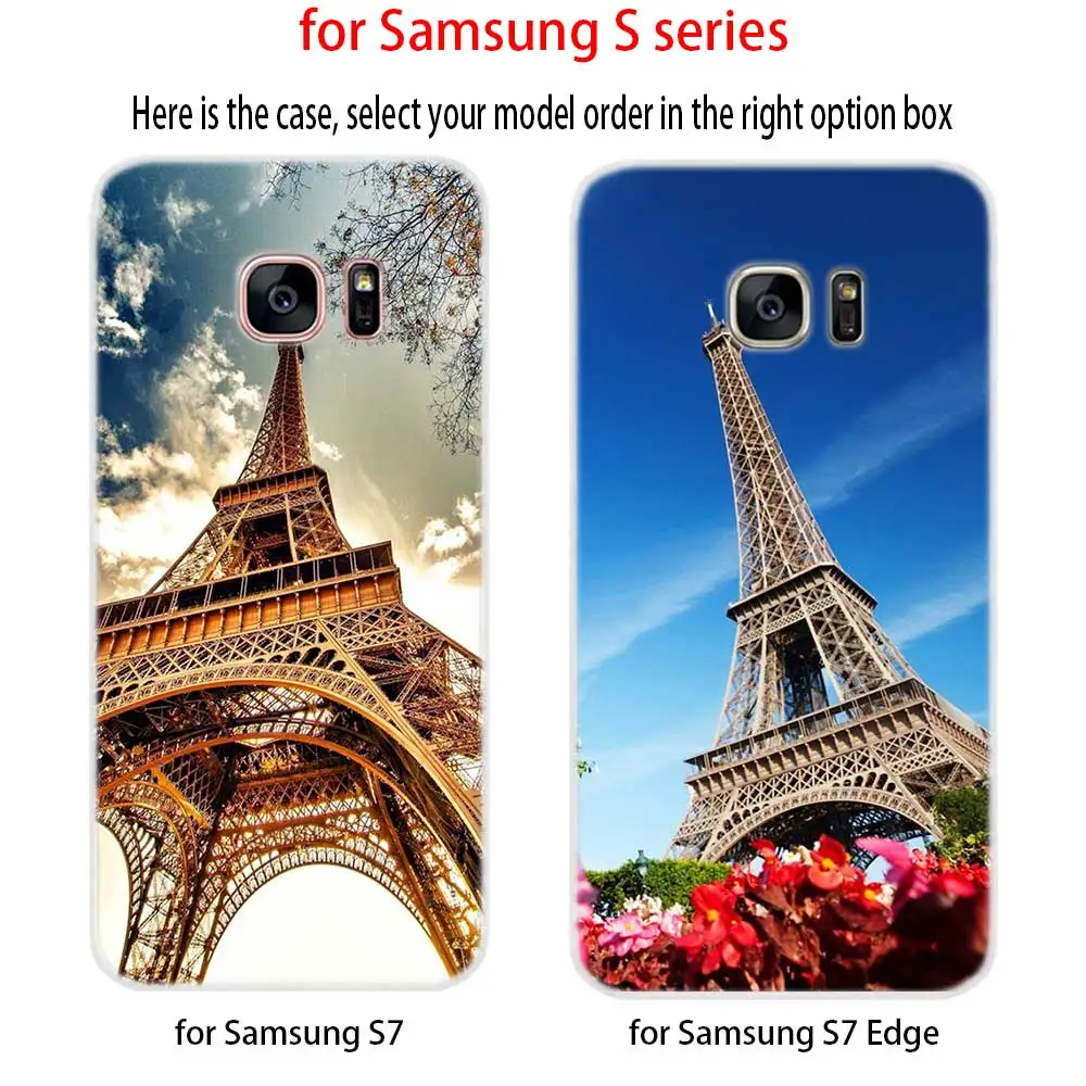 Мягкий силиконовый чехол для Samsung S30 S20 S11 S10 S9 S8 Plus lite 11e 10e Uitra S7Edge Франция Париж