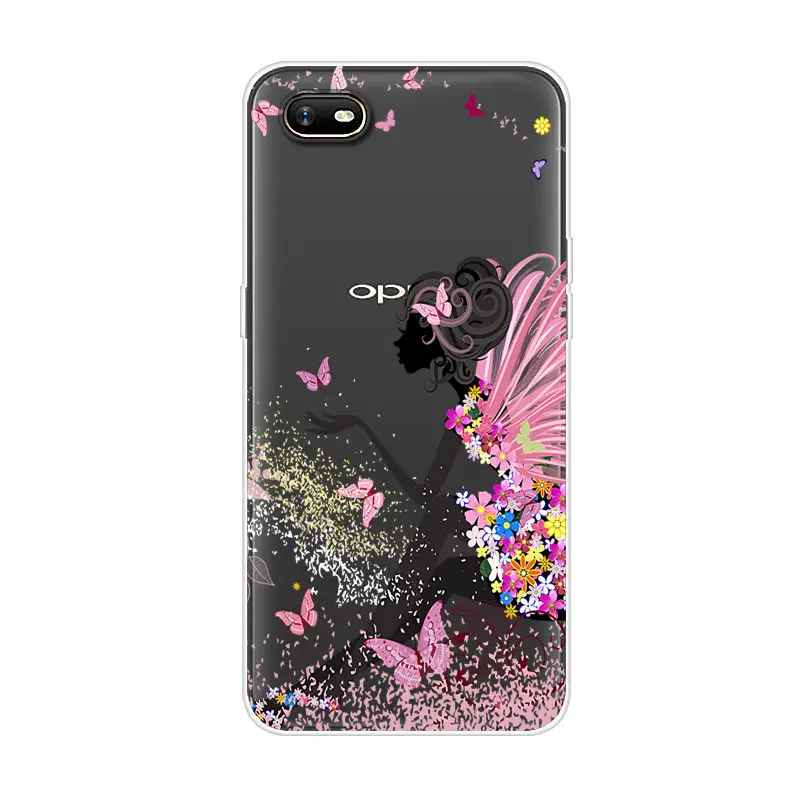 Силиконовый чехол для OPPO A1K мягкий телефона из ТПУ A 1K OPPOA1K CPH1923 задняя крышка 6 1