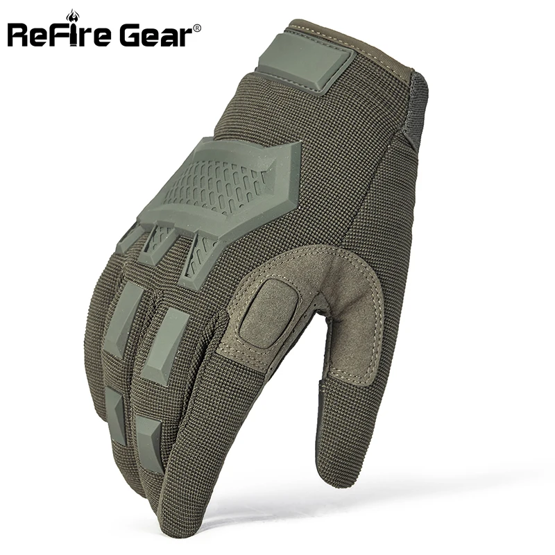 Refire gear, полный палец, тактические перчатки для мужчин, американские армейские военные перчатки, Военные рукавицы, противоскользящие велосипедные перчатки с сенсорным экраном