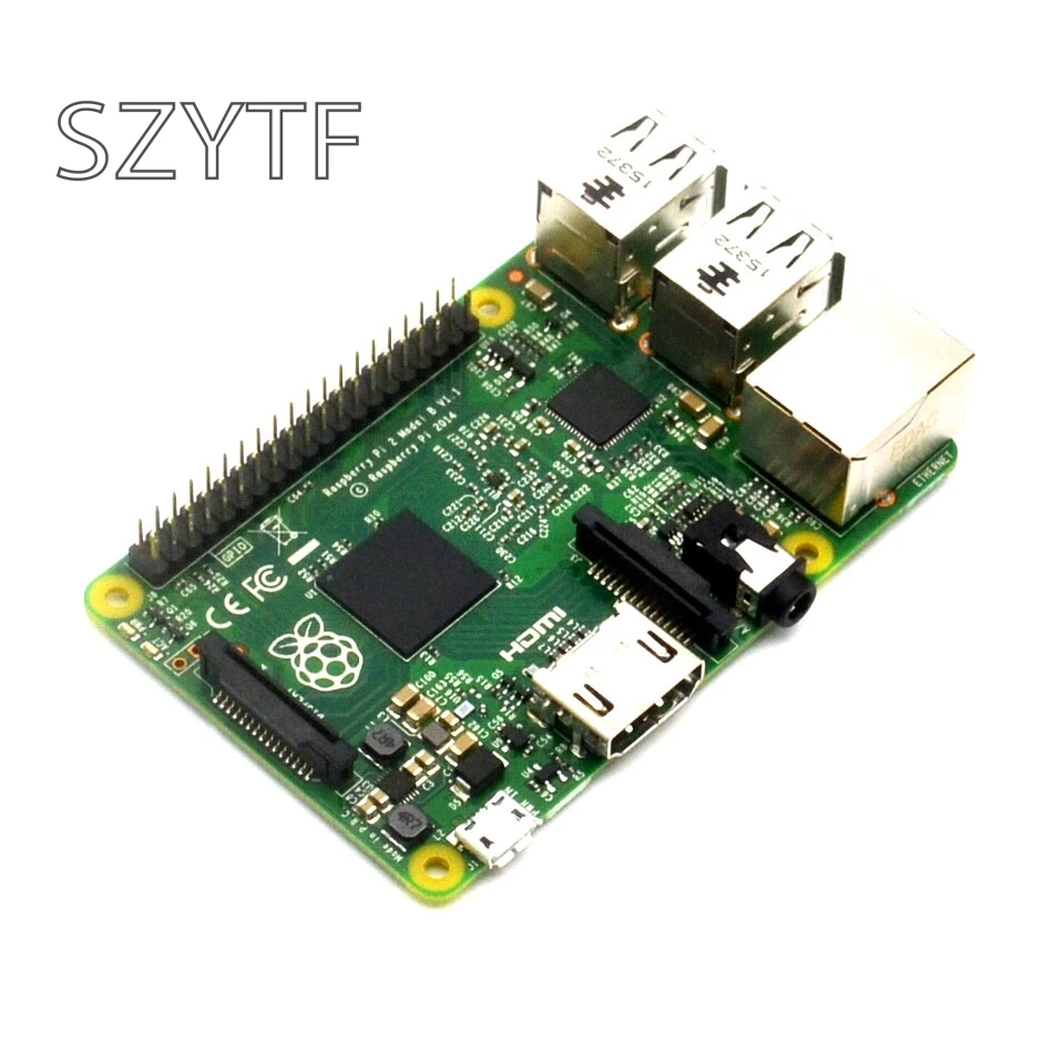 ELEMENT14 Оригинал Малины Pi 2 модели B 1 GB Оперативная память 900 МГц 4 ядра ARM Cortex A7 6 раз