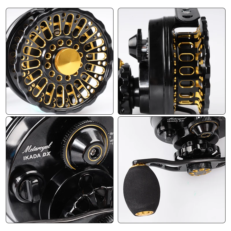 100% оригинал RYOBI IKADA 60 DX Рыболовная катушка плотное колесо правое и левое
