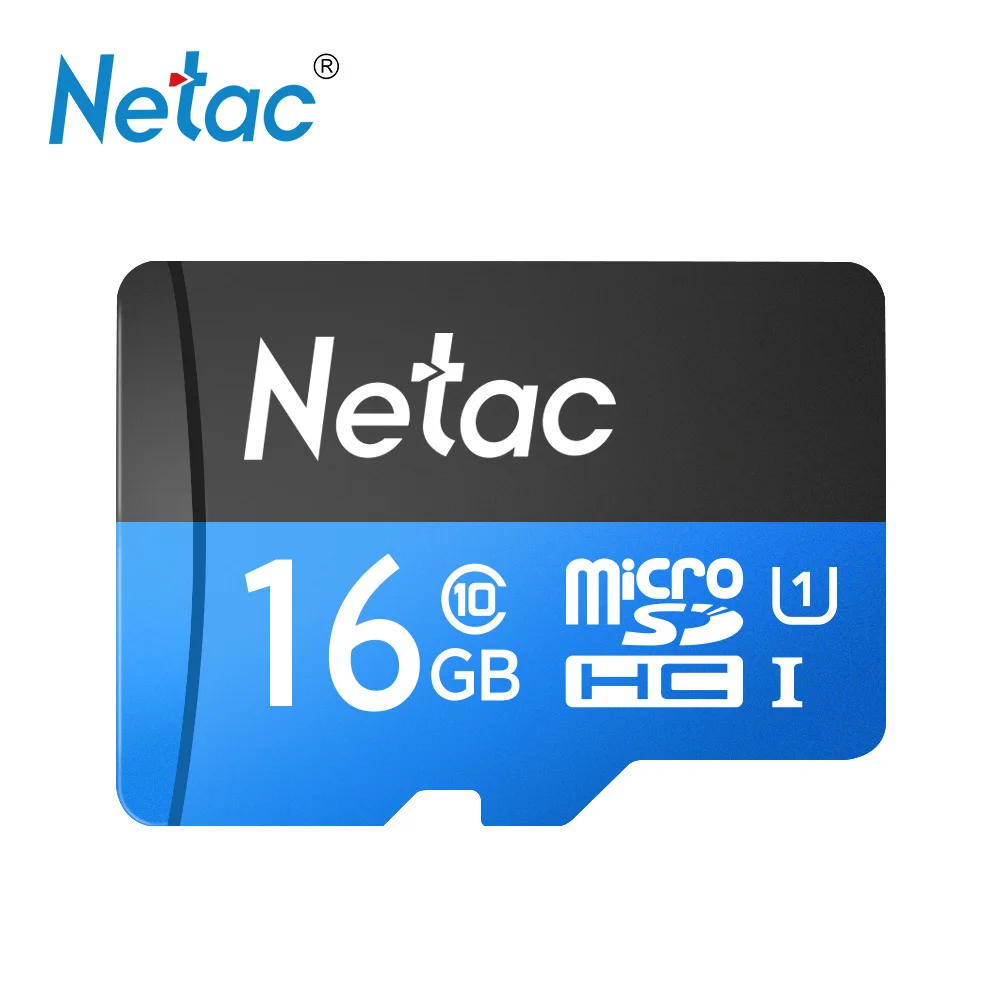 P500 16GB Netac P500 Class 10 16G/32G/64G/128G TF карта, Micro SDXC карты памяти флэш-память для хранения данных микро SD карты высокой Скорость до 80 МБ/с - Capacity: P500 16GB