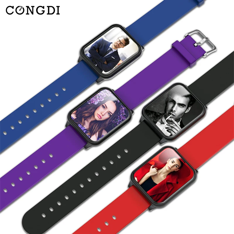 CONGDI z02 спортивные Смарт-часы монитор сердечного ритма трекер артериального