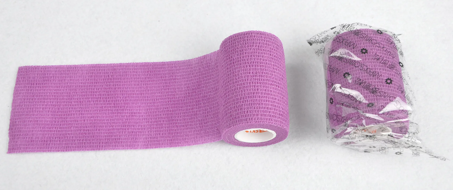 Спортивная лента Kinesiotape 7,5 см* 4,5 м Спортивная кинезиологическая эластичная повязка липкая обертка защита от растяжений - Цвет: Фиолетовый