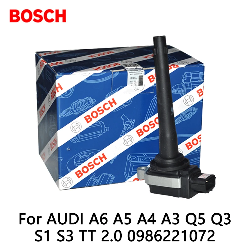 Bosch Катушки зажигания для Audi A6 A5 A4 1.8 TFSI A3 2.0 Q5 Q3 т S1 S3 TT 0986221072|coil|coil audicoil ignition |