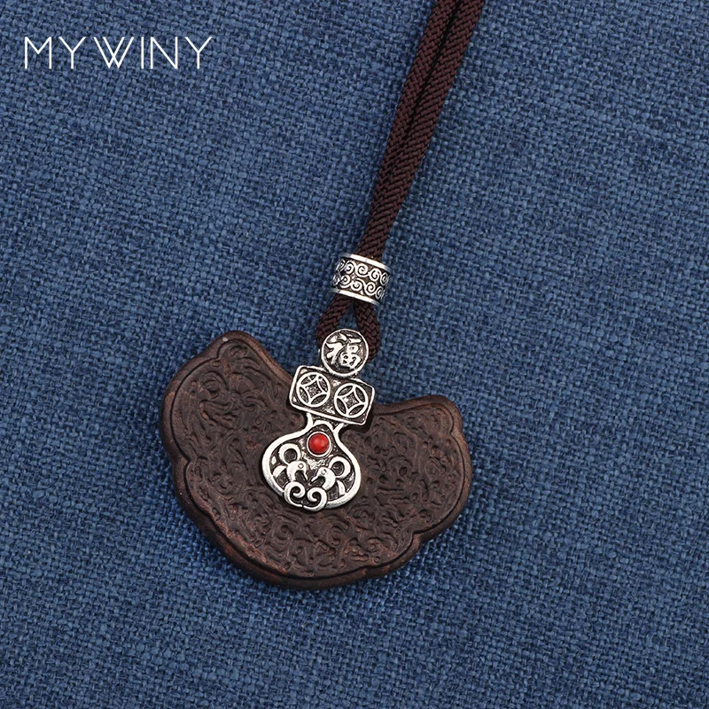 Восемь диаграмм Древнего Китая новые деревянные подвески ожерелье Винтажные