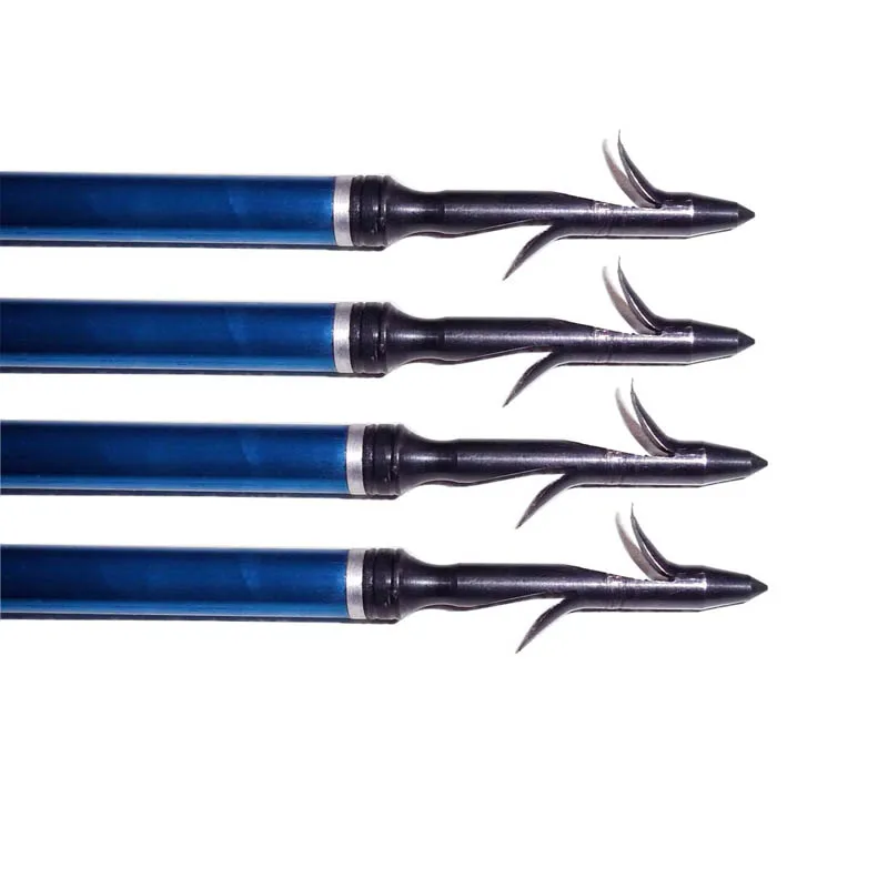 Бесплатная доставка 6 шт. Стальные рыболовные наконечники для охотничьих стрел