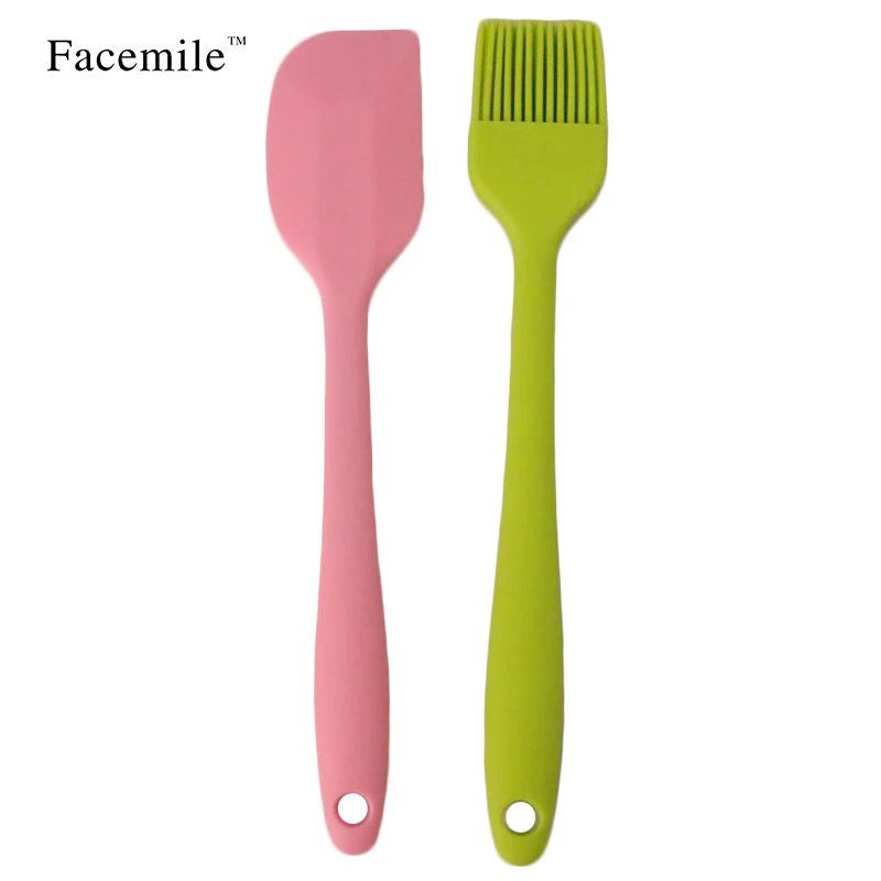 2 шт. Силиконовые кисти и скребок для крема|silicone brush|butter brushbaking brush |