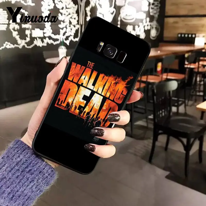 Чехол для телефона Yinuoda The Walking Dead чехол Samsung Galaxy S6 S7 edge plus S5 S9 Plus|Чехлы-накладки| |