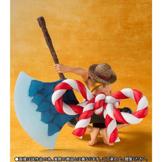 Аниме one piece фигурка Луффи Классическая драка рамка ПВХ Фигурки Коллекция детская